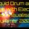 Liquid Drum and Bass with Electric Sheep Visualisation Summer 2021