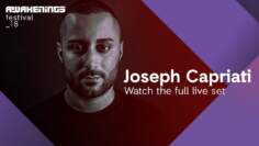 Awakenings Festival 2018 Saturday – Live set Joseph Capriati @