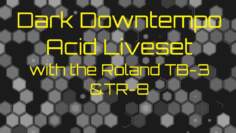 Dark Downtempo Acid Live Techno Set using the Roland TB-3