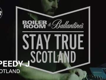 Speedy J Boiler Room & Ballantine’s Stay True Scotland Live