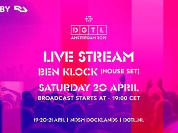 RA Live: Ben Klock (House set) at DGTL