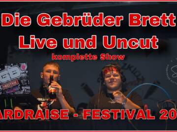 Hardraise Festival 2021 – Die Gebrüder Brett – Mainstage –