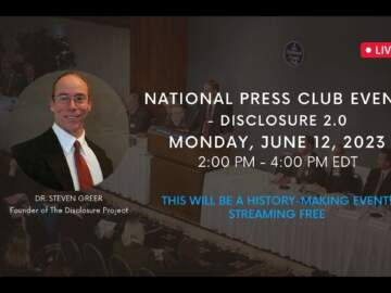 Monday, June 12, 2023! Dr. Greer’s Groundbreaking National Press Club