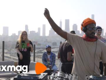 CHANNEL TRES LA rooftop bumpin’ house set