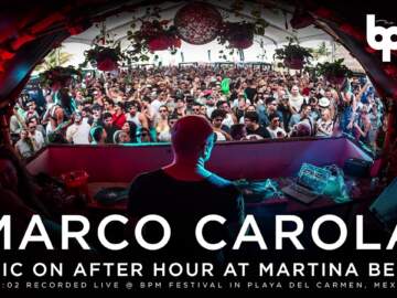 Marco Carola: Music On After Hour at Martina Beach –