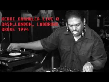 Kerri Chandler live @ GASM, London, Ladbroke Grove 1994