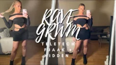 RAVE GRWM FOR FJAAK TELETECH @ HIDDEN | LET’S CATCH