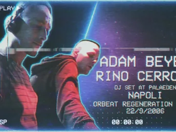 Adam Beyer Rino Cerrone DJ set at Palaeden Napoli –