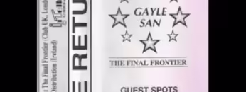 Gayle San – At Final Frontier Club UK – Nov