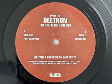 Deetron “The Cutters Revenge” 2000