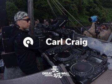 Carl Craig Live set @ Great Wall Festival – China