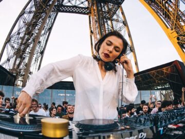 Nina Kraviz @ Tour Eiffel in Paris, France for Cercle